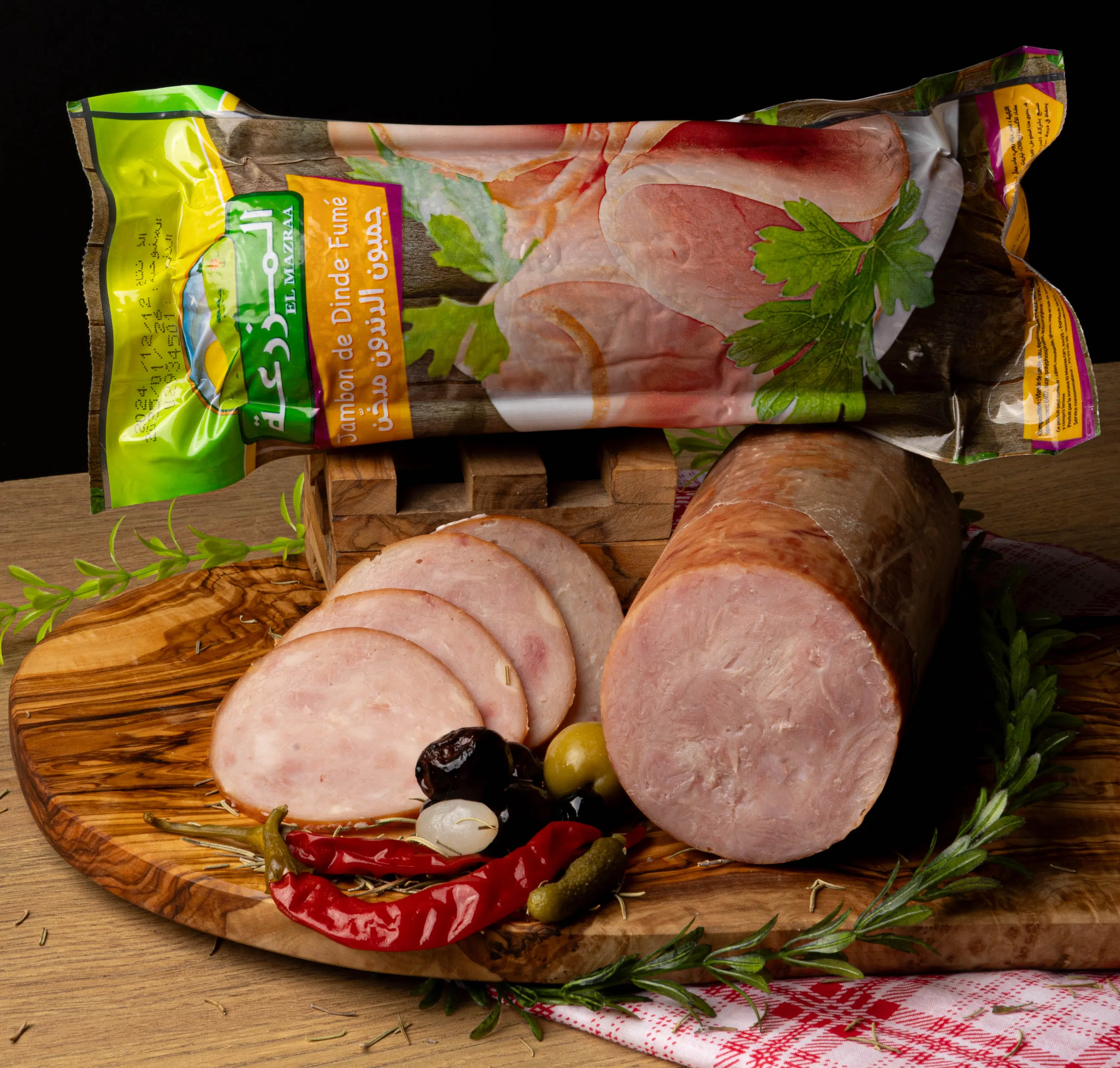 Jambon de dinde fumé MAZRAA