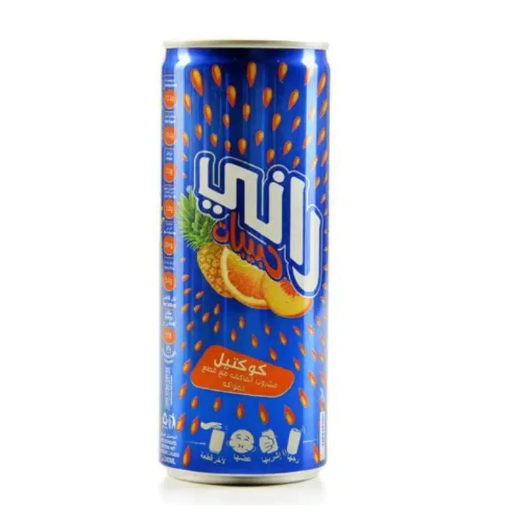 JUS CANETTE COCKTAL 240 ML RANI