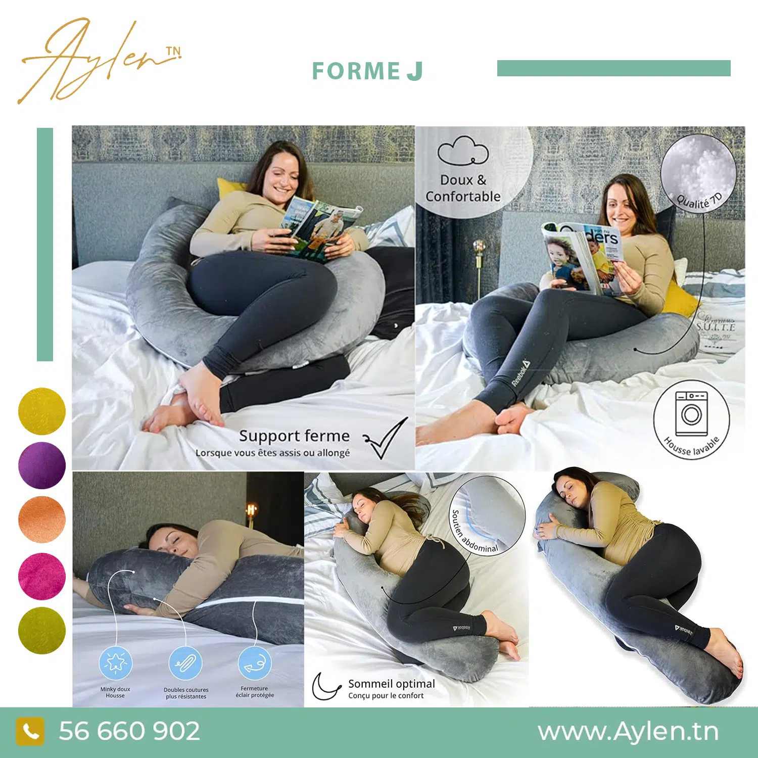 Coussin Polyvalent et multifonctions