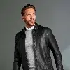 BLOUSON CUIR HOMME