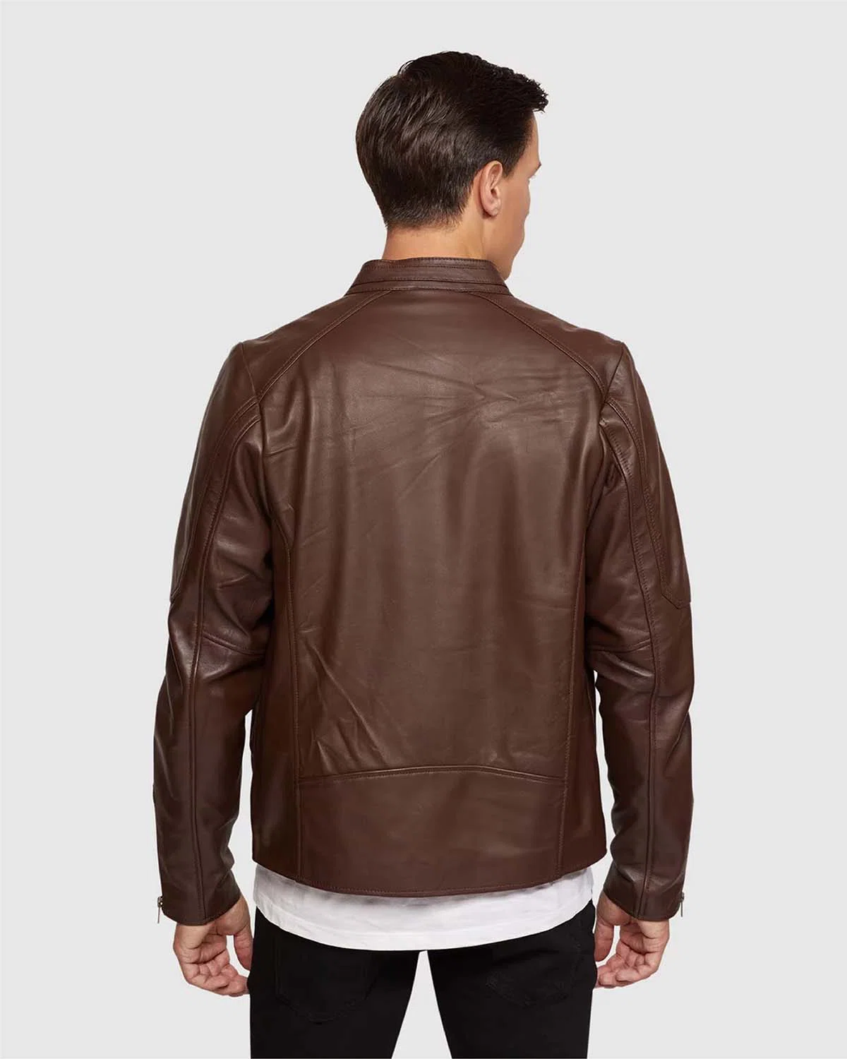 BLOUSON CUIR HOMME