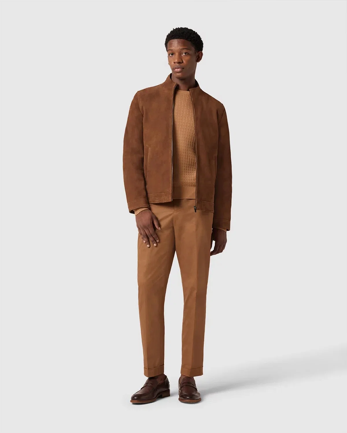 BLOUSON DAIM HOMME