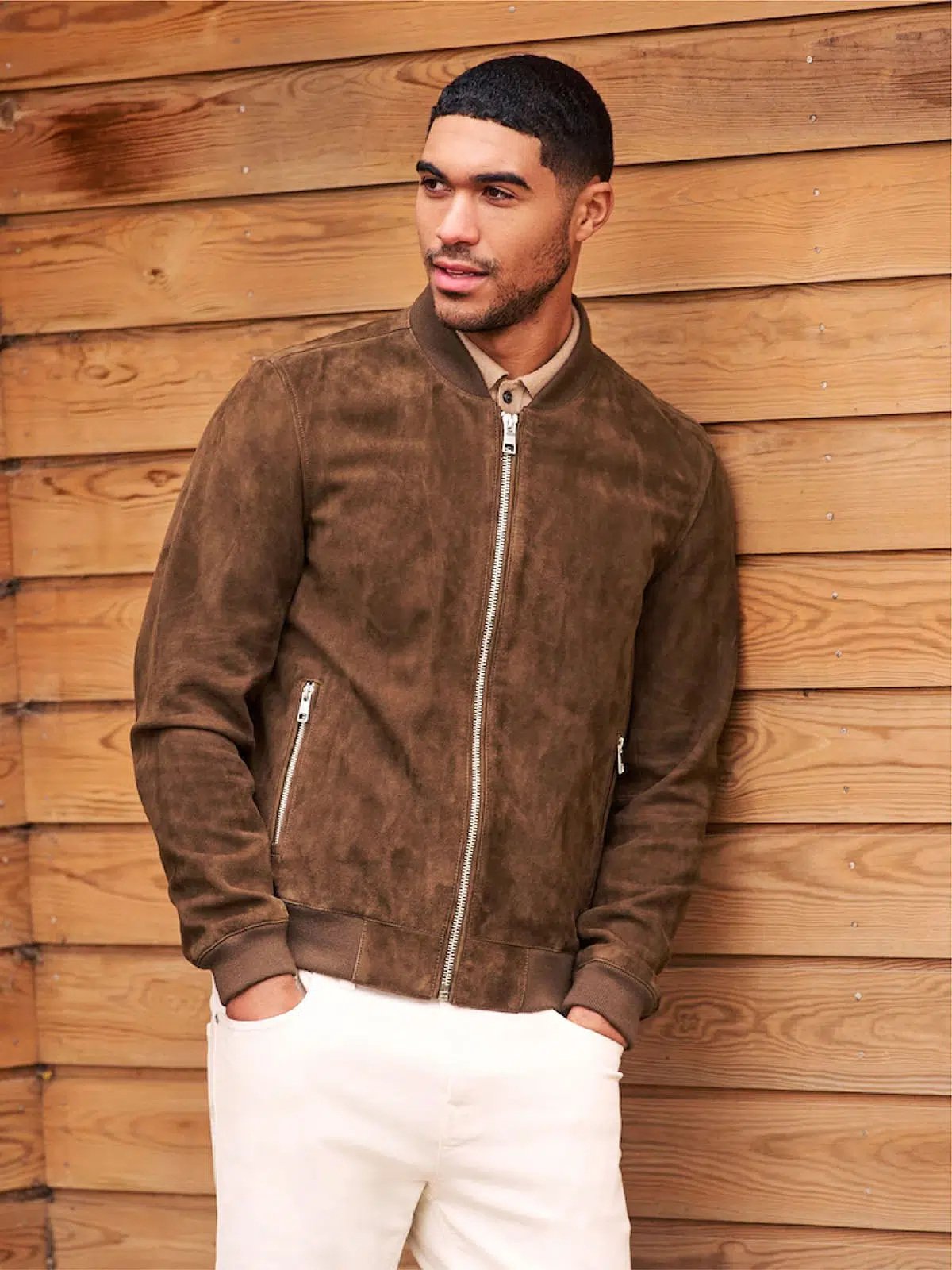 BLOUSON DAIM HOMME