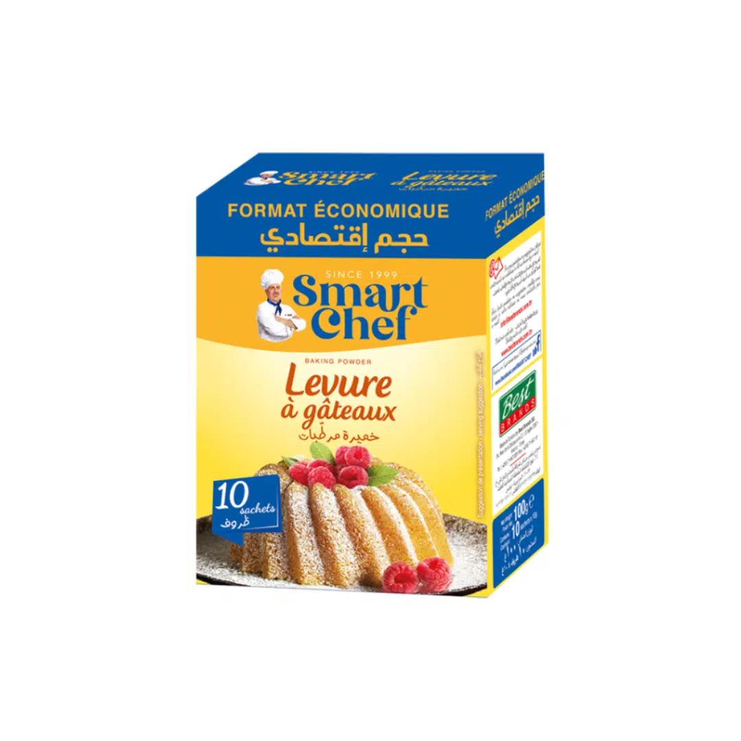 LEVURE CHIMIQUE 10*7 GR SMART CHEF