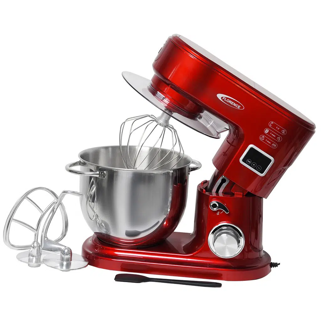 Robot Pétrin Florence 9L - 2000W - Rouge