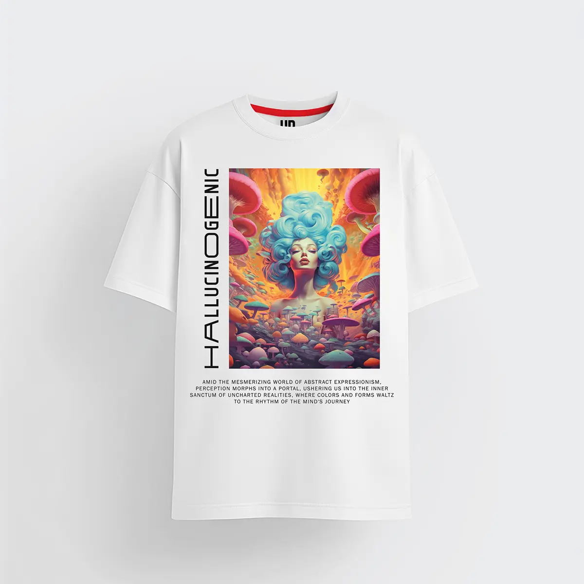 Hallucinogenic White T-shirt