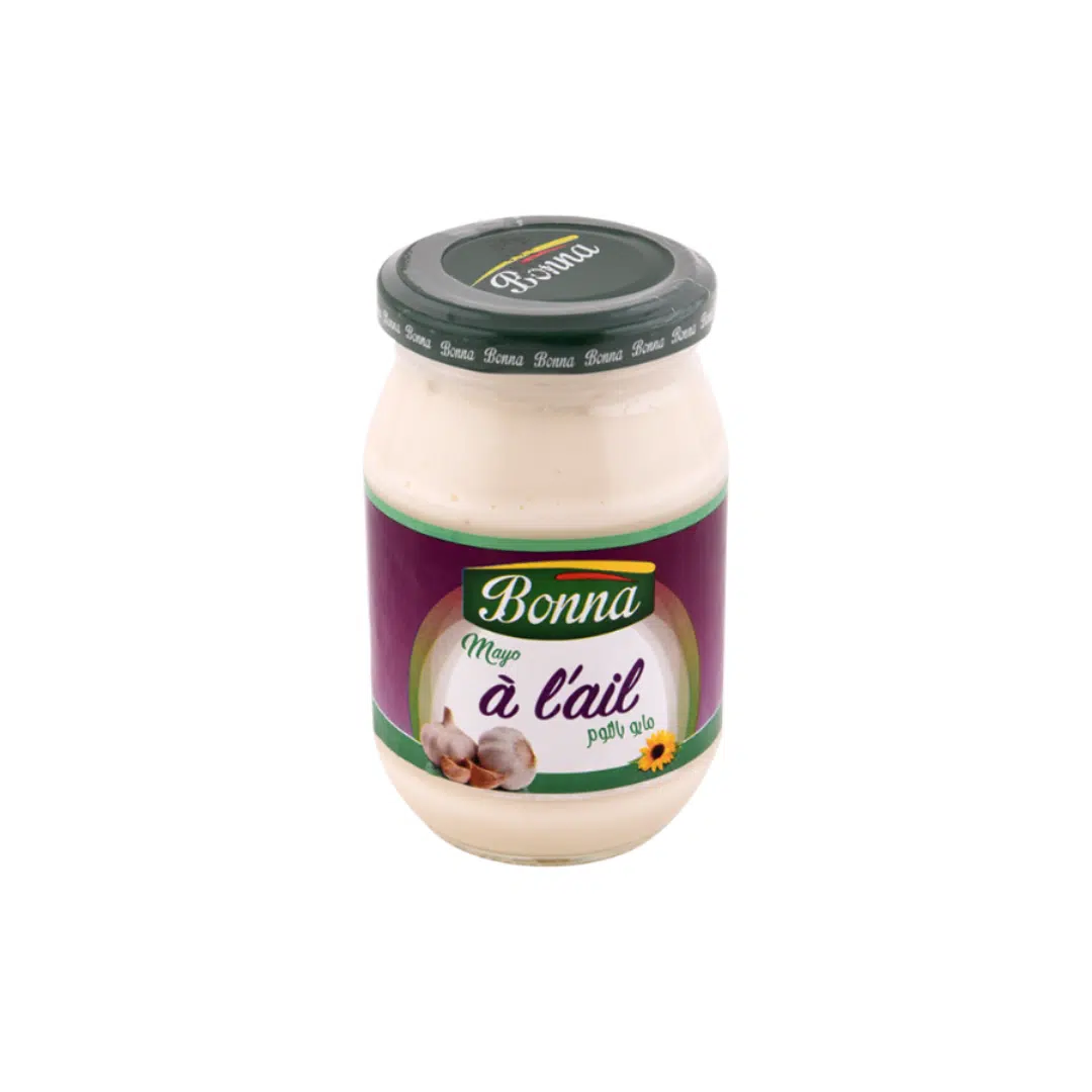 MAYONNAISE A L'AIL 260ML BONNA