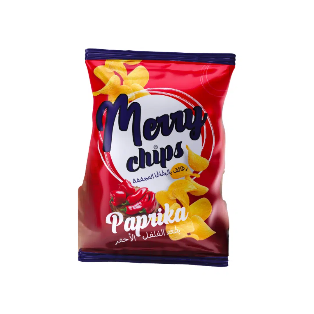 MERRY CHIPS PAPRIKA 65 GR