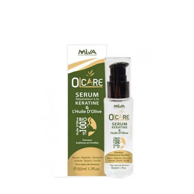 MILVA OLCAIRE SERUM ALA KERATINE ET HUILE DOLIVE 50ML