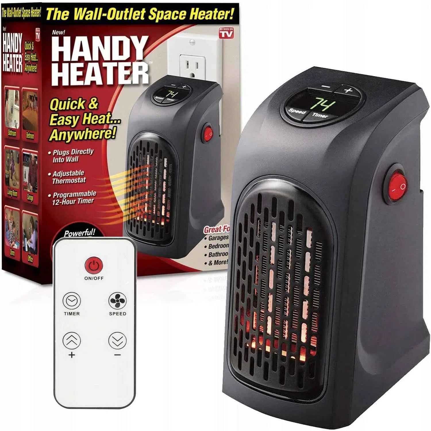 Mini Chauffage  portable 400W | المدفأة العصرية