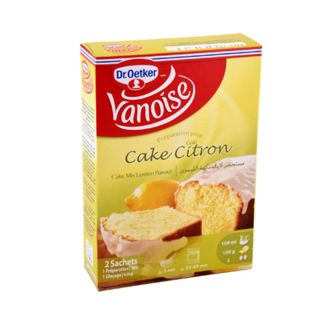 MIX CAKE CITRON 420 GR VANOISE