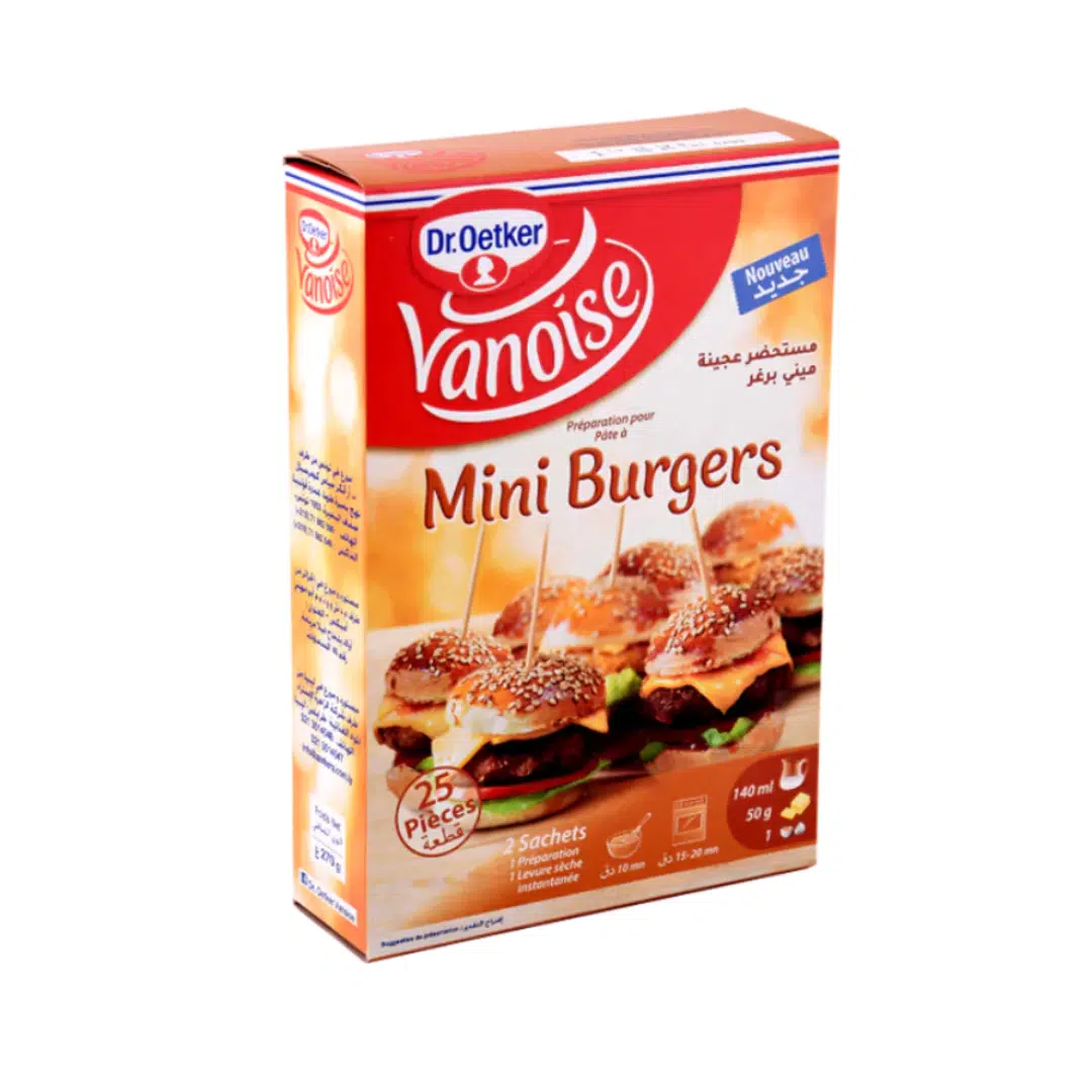 MIX PREP MINI BURGER 270 GR VANOISE