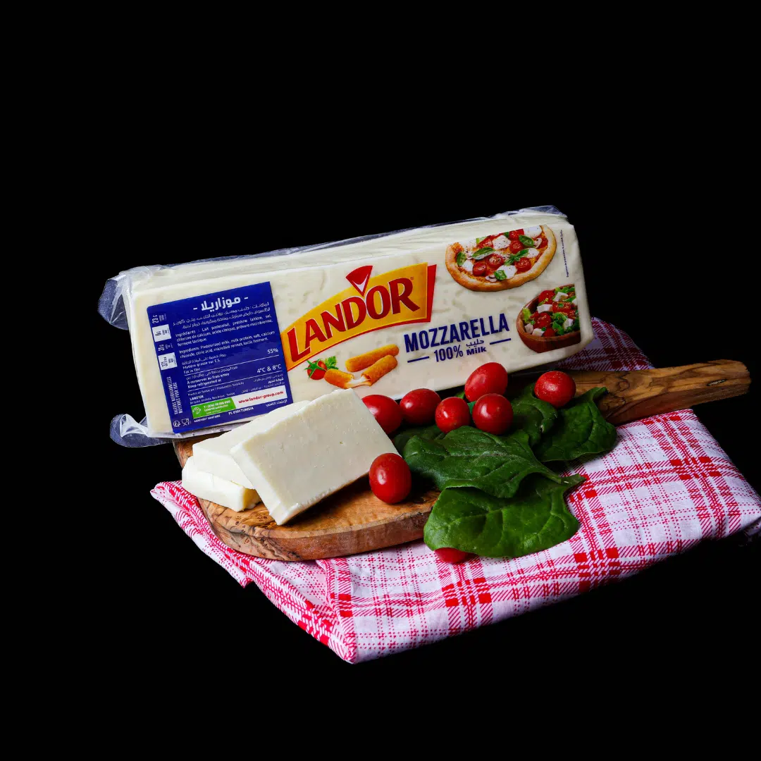 MOZZARELLA BLOC LAND'OR