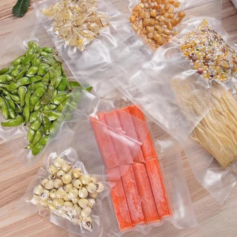 Lot de 10 Sachets de conservation des aliments pour machine à vide