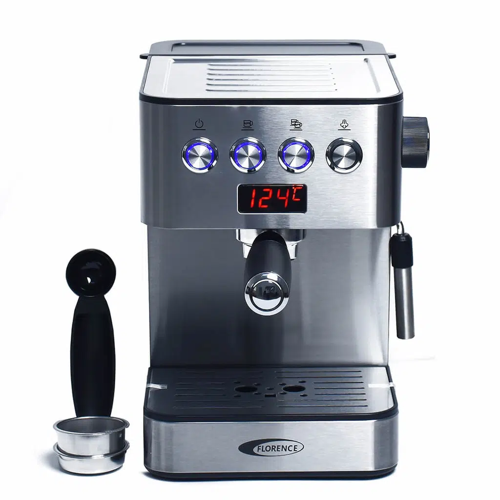 Machine À Café Expresso Cappuccino Latté Florence AG-1302A - 1050W