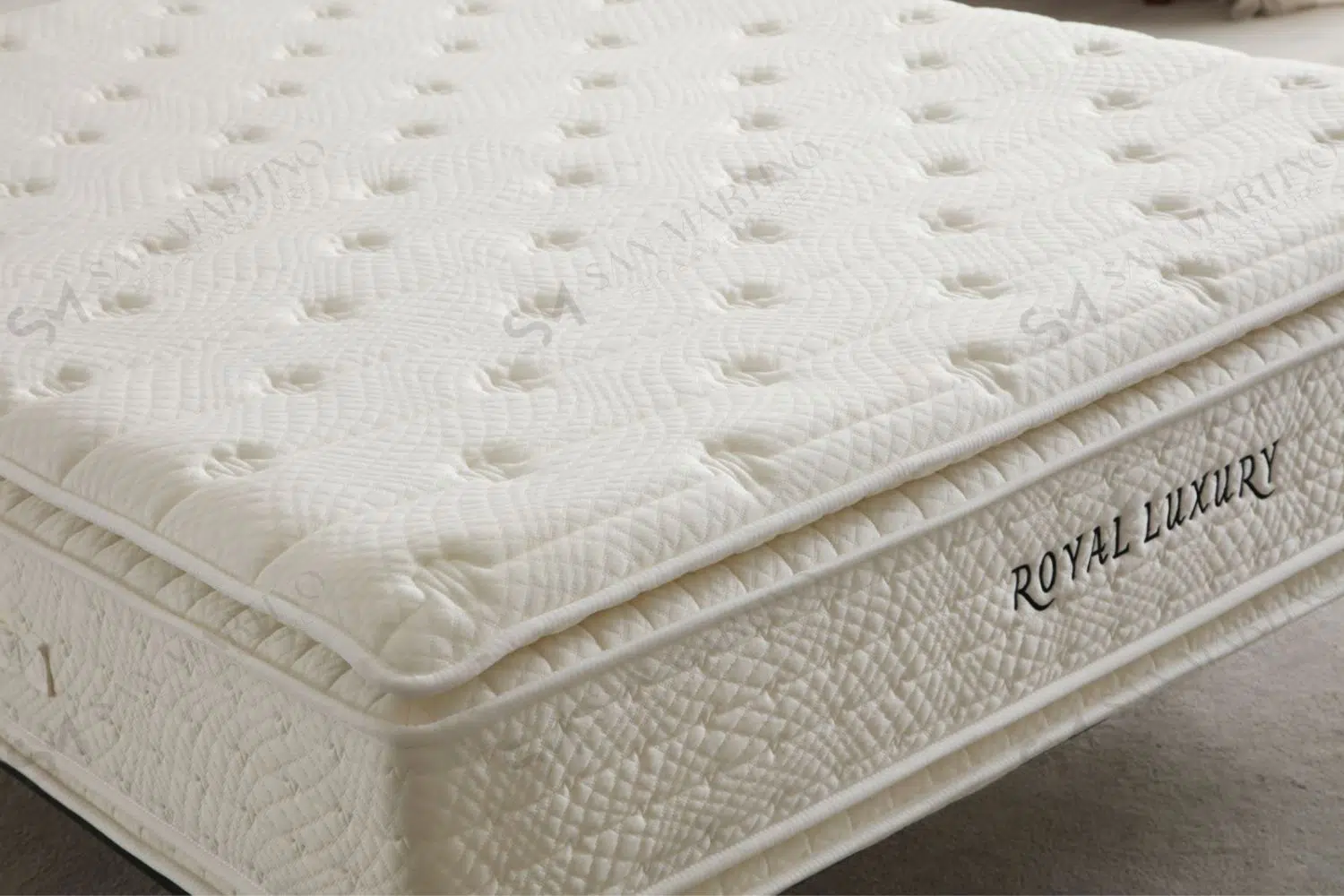 Matelas San Martino ROYAL LUXURY Ressort – 36cm
