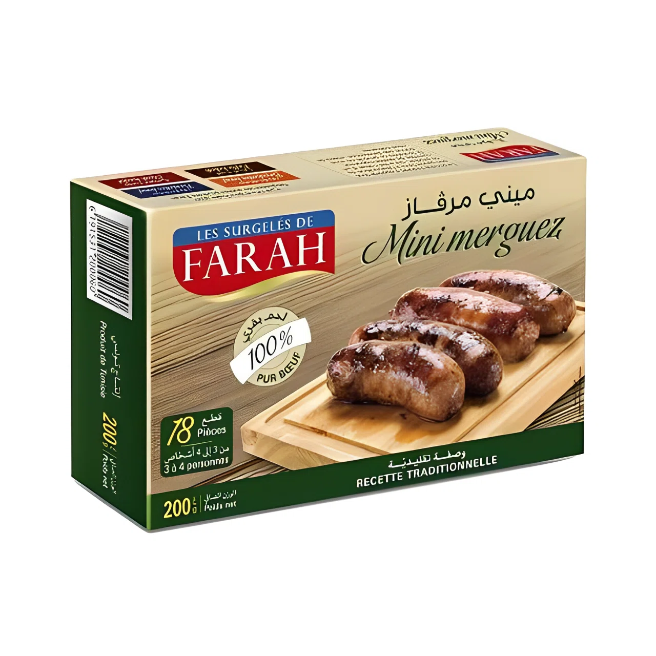 Mini merguez farah 200g