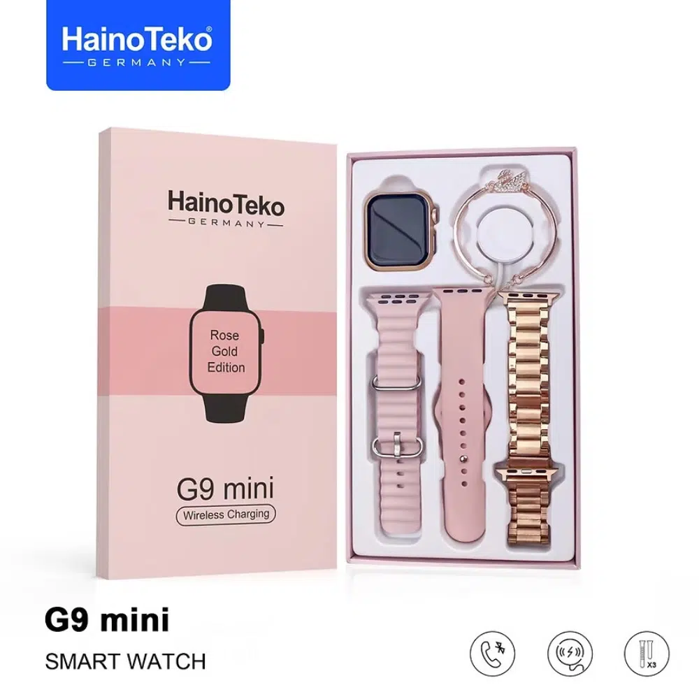 Montre Connectée Haino Teko G9 Mini - Rose & Gold