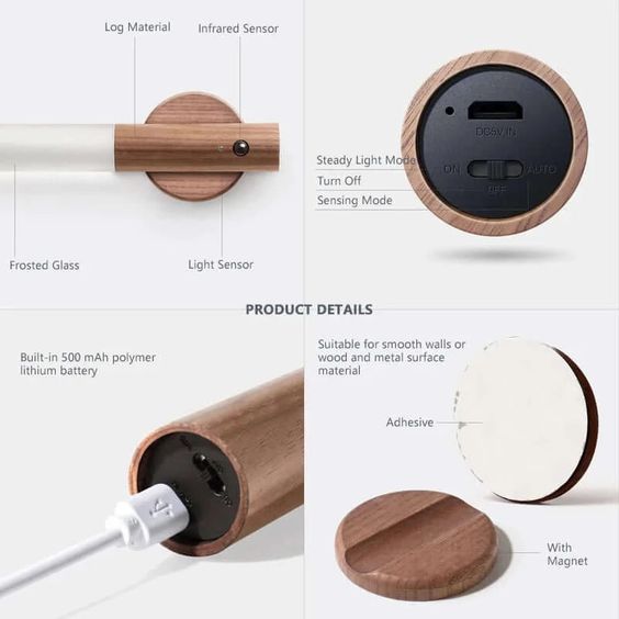 Lampe LED Magnétique