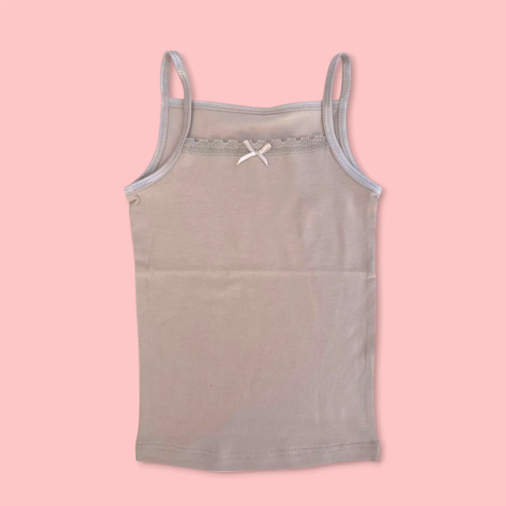 PACK DE 6 DEBARDEURS FILLETTES EN COTON 4-14 ANS