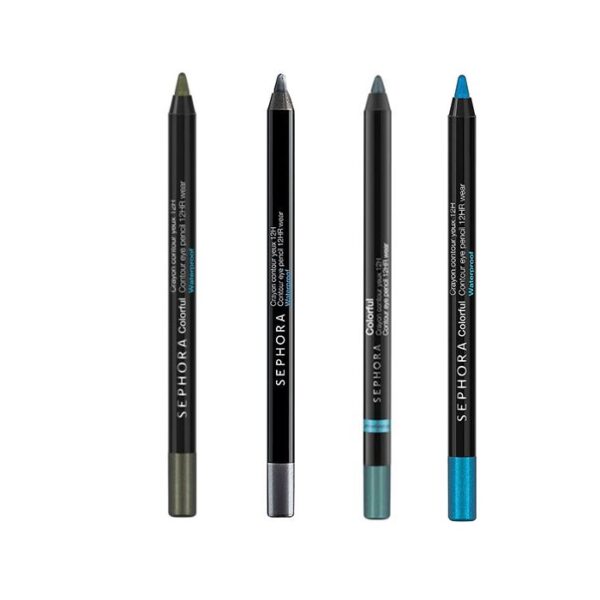 SEPHORA - Pack 28 : Contour Eye Pencil 04 + Crayons Contour des Yeux 46 , 47 et 50