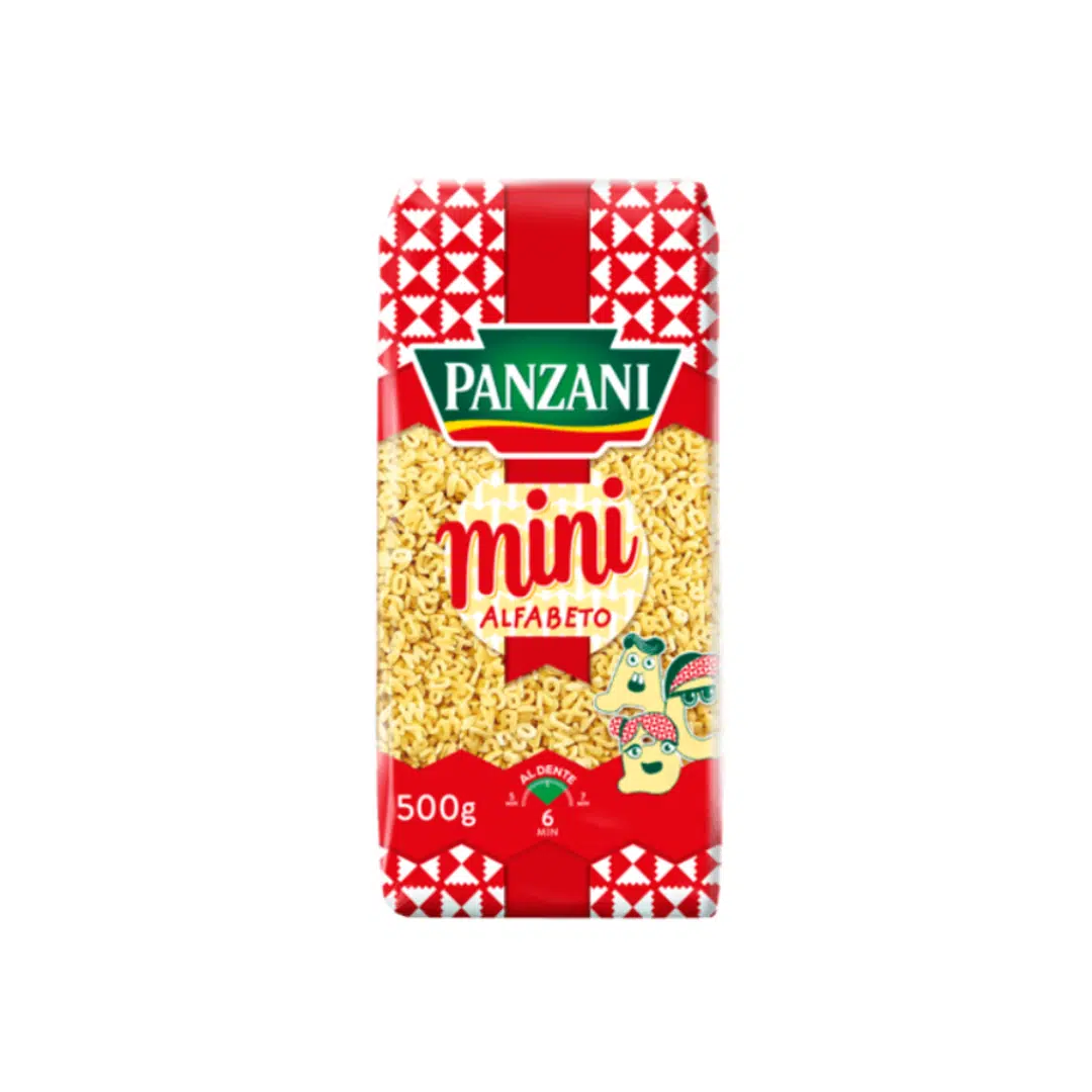 PATE ALPHABETO 500 GR PANZANI