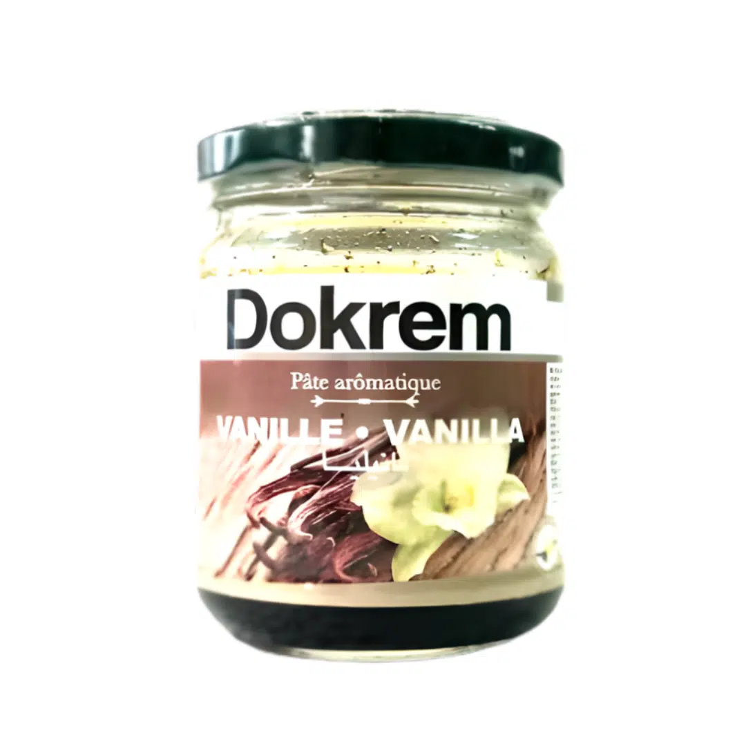 PATE AROMATISE VANILLE 200GR DOKREM