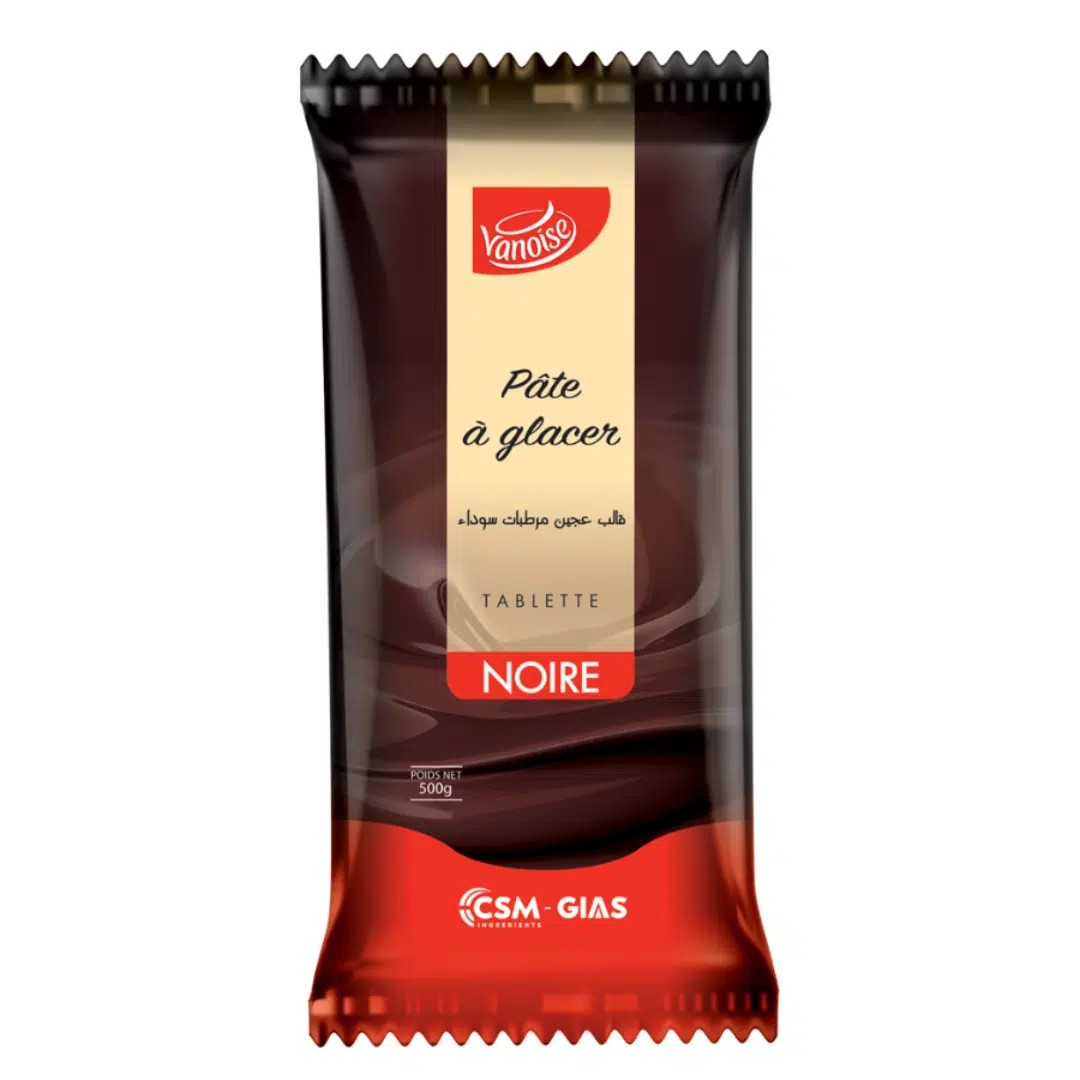 PATE A GLACER NOIR 500 GR VANOISE