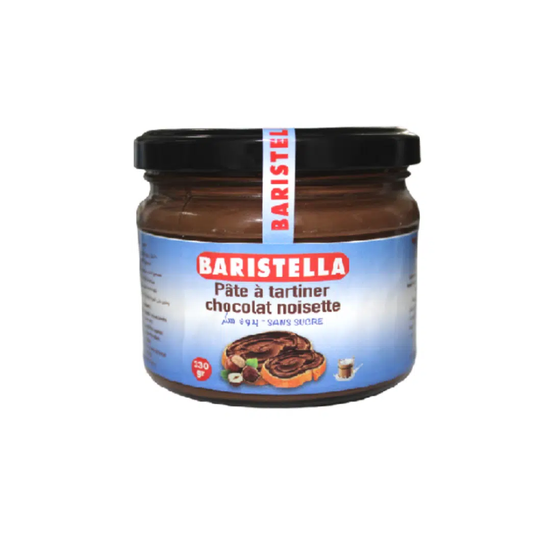 PATE A TARTINER CHOCO NOISETTE 330 GR BARISTELLA