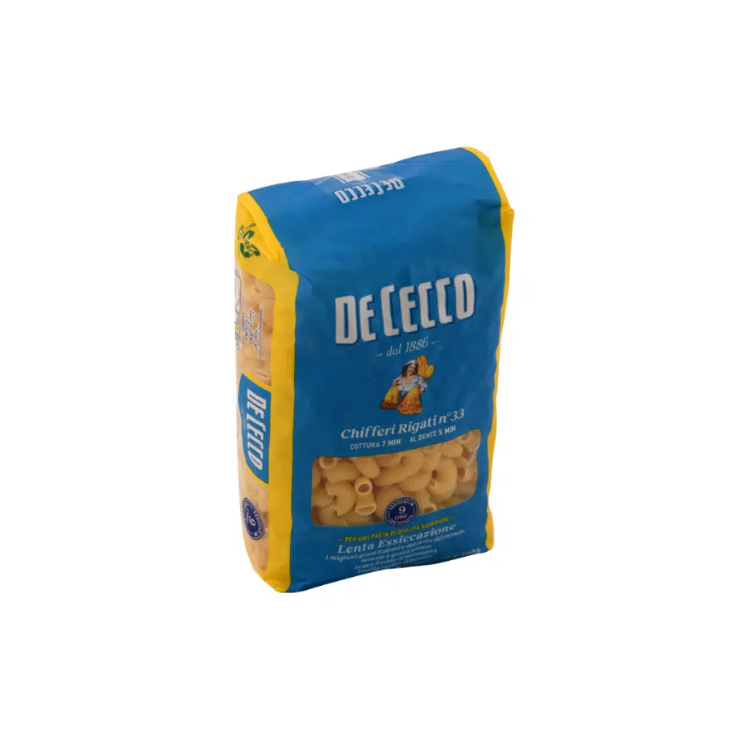 PATE CHIFFERI 500 GR DE CECCO