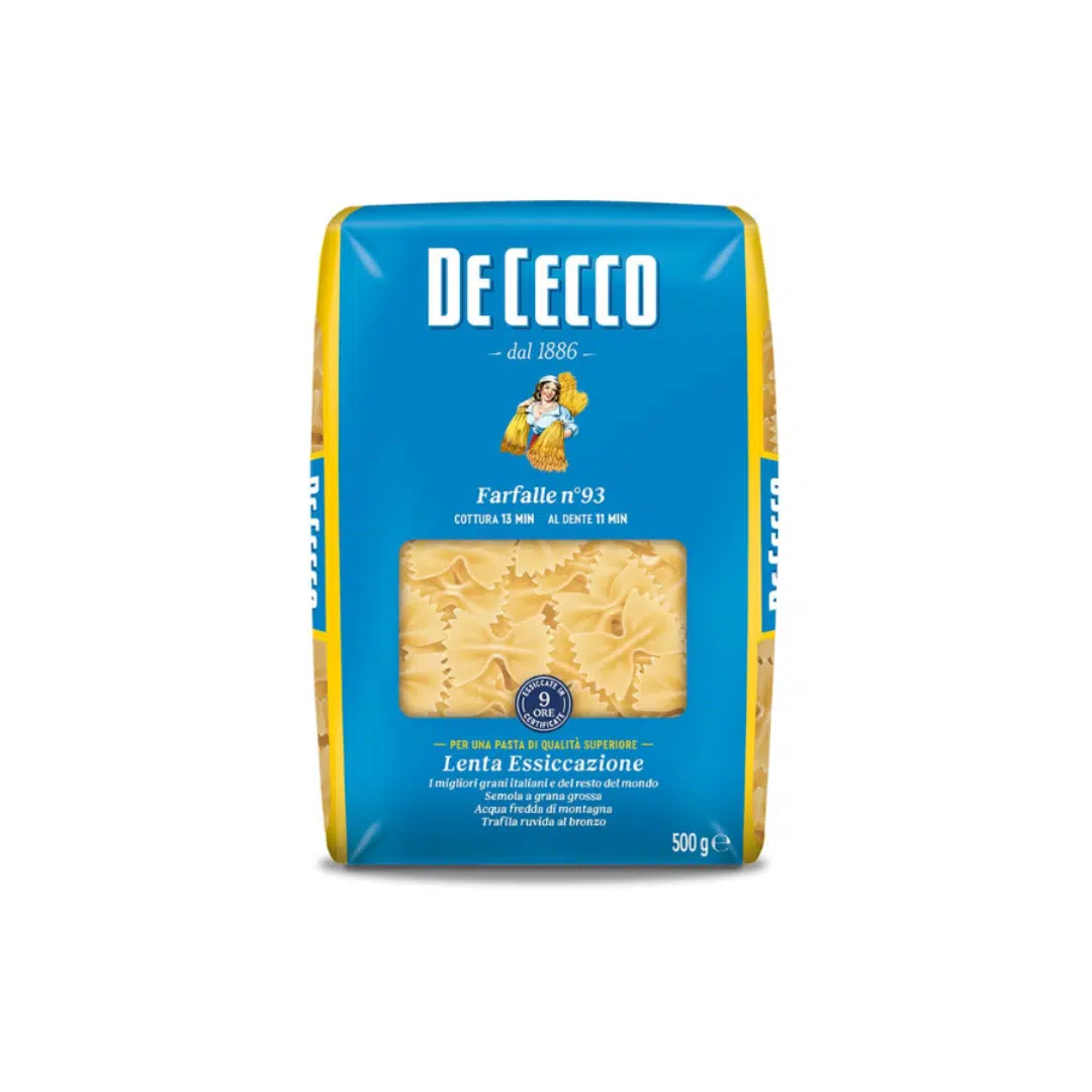 PATE FARFALLE 500 GR DE CECCO