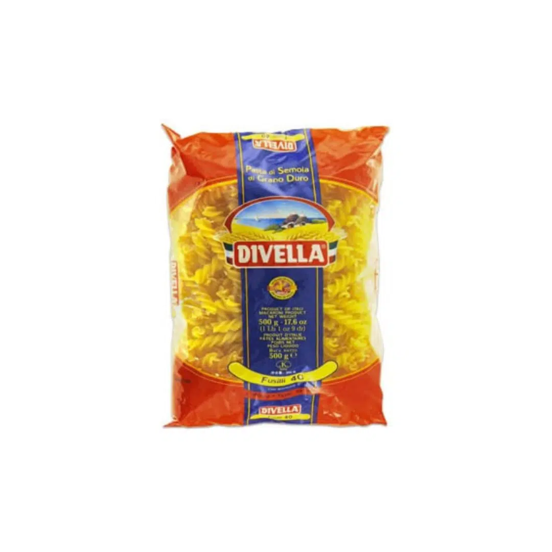 PATE FUSILI 500 GR DIVELLA