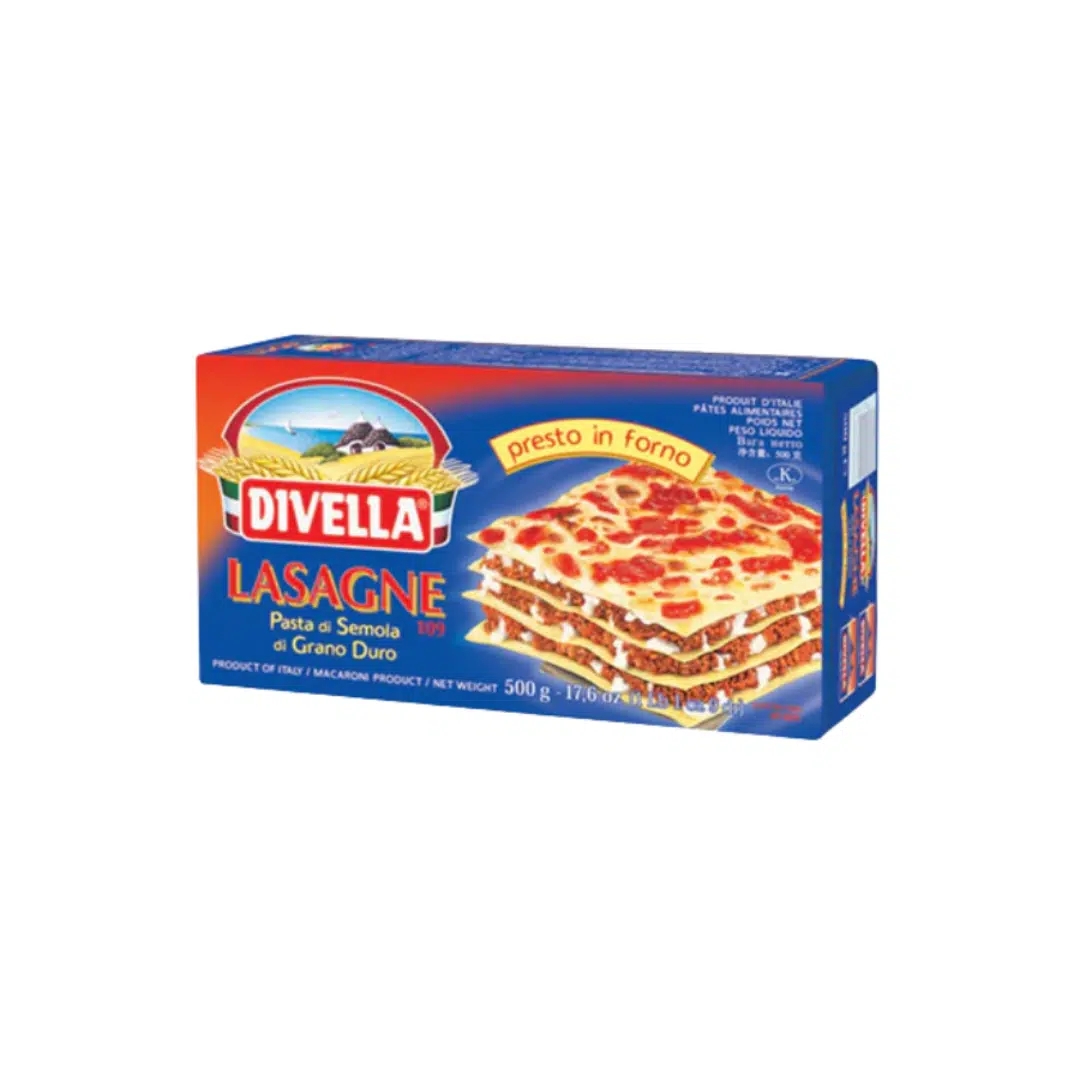 PATE LASAGNA DI SAMOLA 500GR DIVELLA