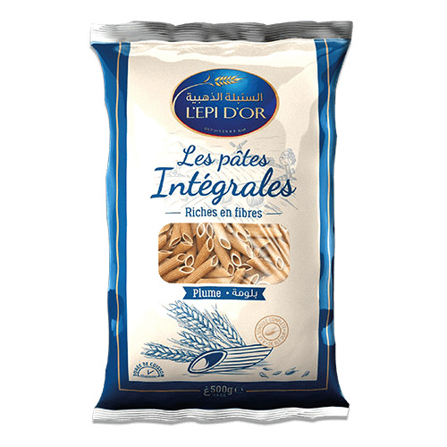 PATE PLUME N°1 INTEGRAL 500 GR L'EPI D'OR