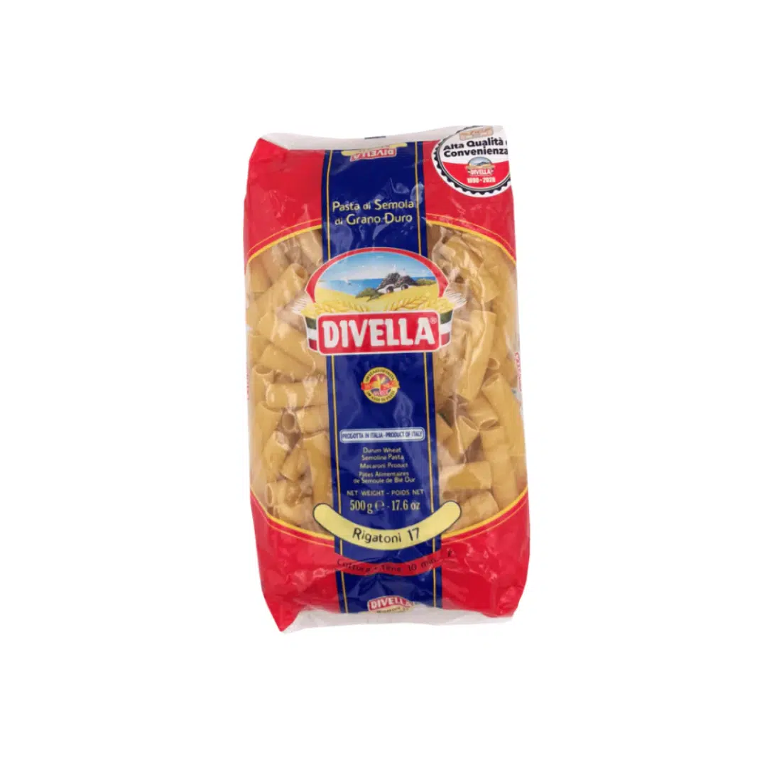 PATE RIGATONI 500 GR DIVELLA