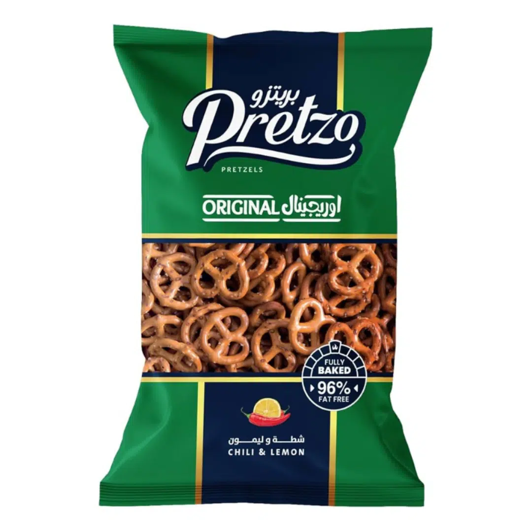PRETZO ORIGINAL 25 GR CHILI & LEMON