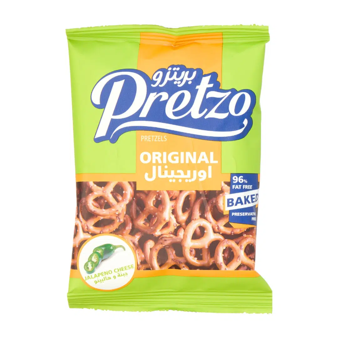 PRETZO ORIGINAL 25 GR JALAPENO CHHE
