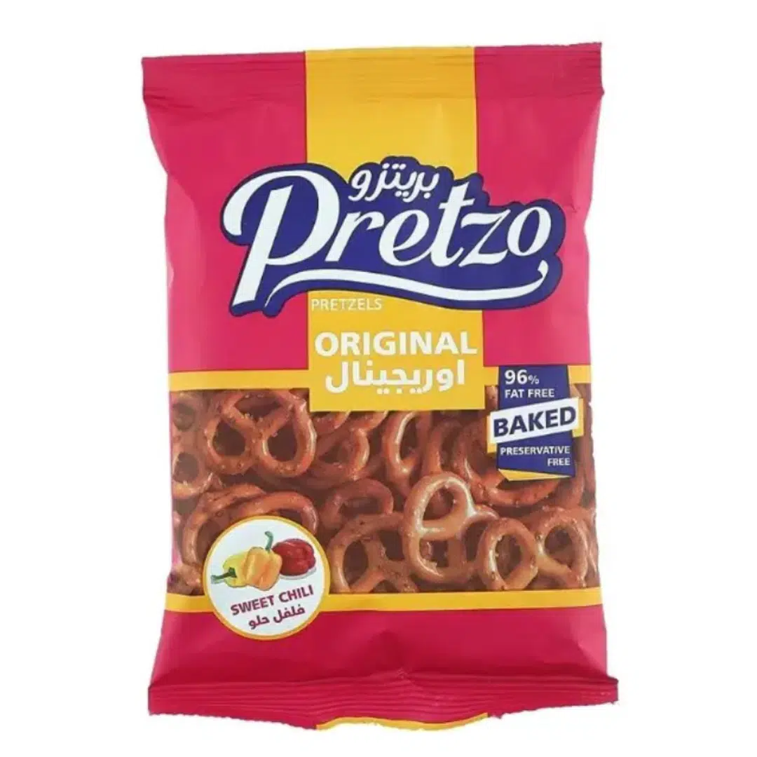 PRETZO ORIGINAL 25 GR SWEET CHILI