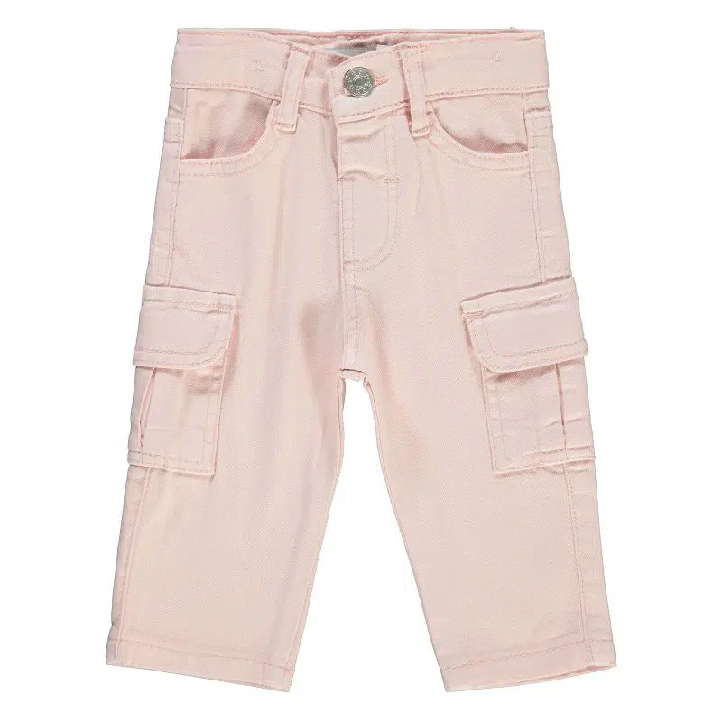 Pantalon Bébé Fille – Réf 1056 – Rose (6-18 mois)