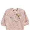 Pull Meow – Réf E752 – Rose (6-18 mois)