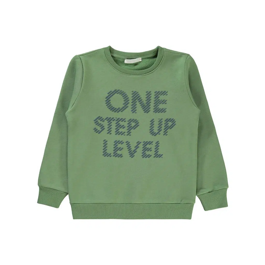 Pull Garçon – Réf H492 – Vert (6-9 ans)