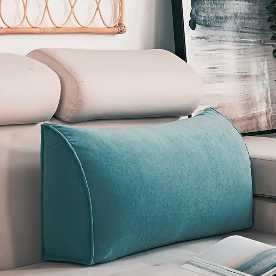 Grand Coussin de Dos OLI – Confort & Élégance en Velours