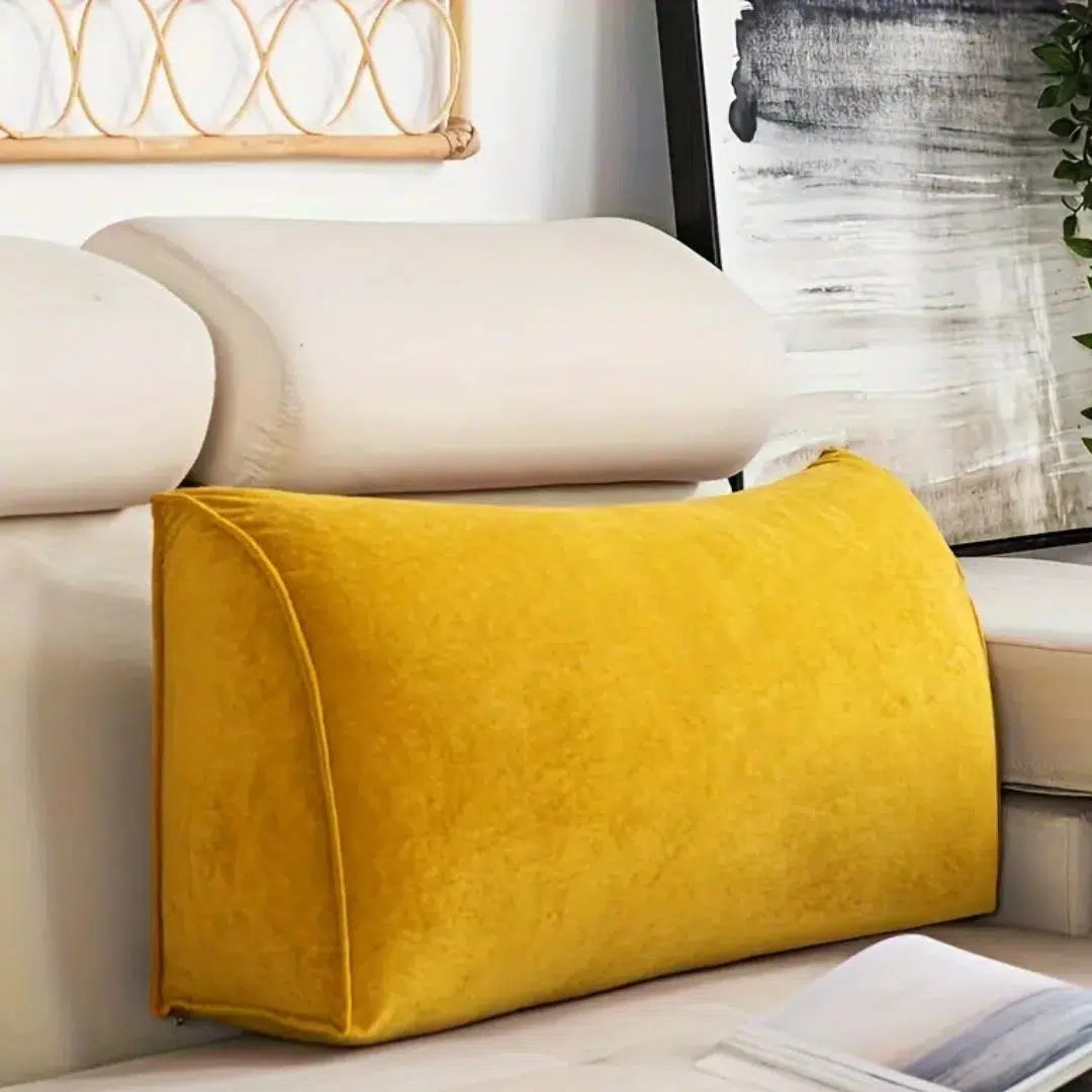Grand Coussin de Dos OLI – Confort & Élégance en Velours