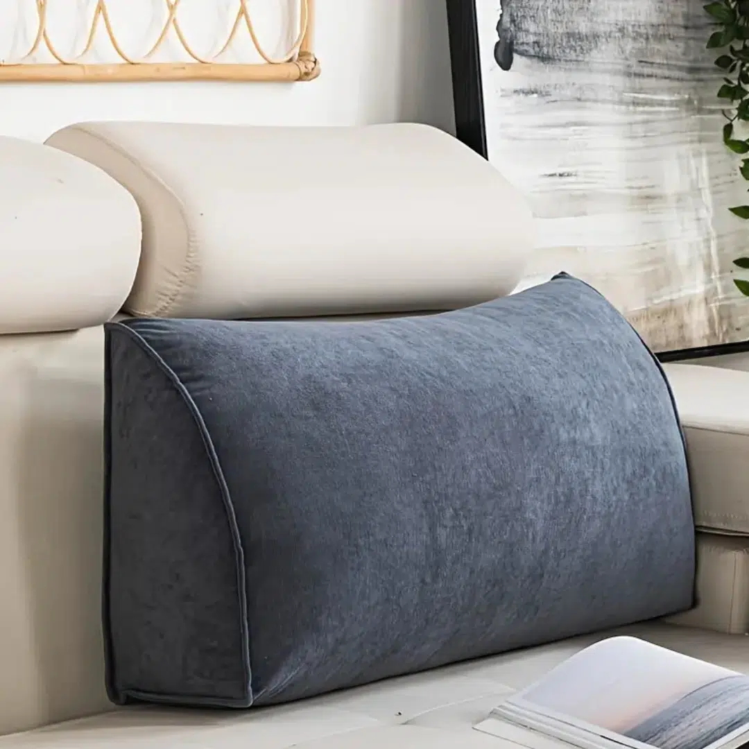 Grand Coussin de Dos OLI – Confort & Élégance en Velours