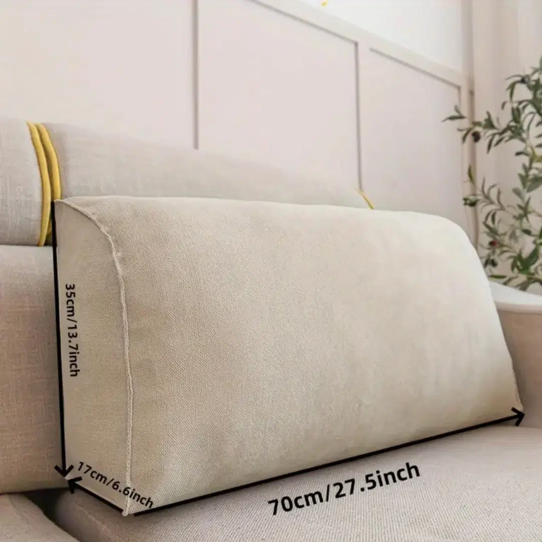 Grand Coussin de Dos OLI – Confort & Élégance en Velours
