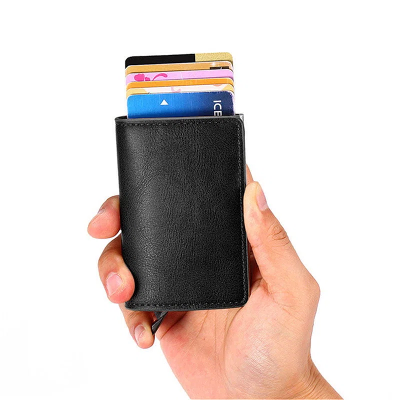 Portefeuille & porte carte pour Homme - Noir
