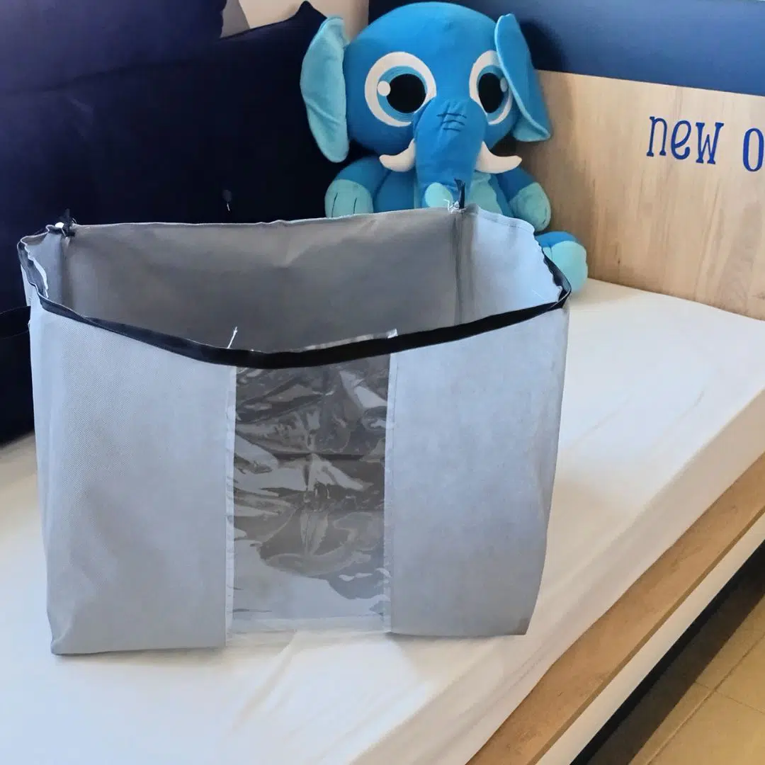 Sac de Rangement en Tissu Non Tissé, Renforcé capacite18 kg