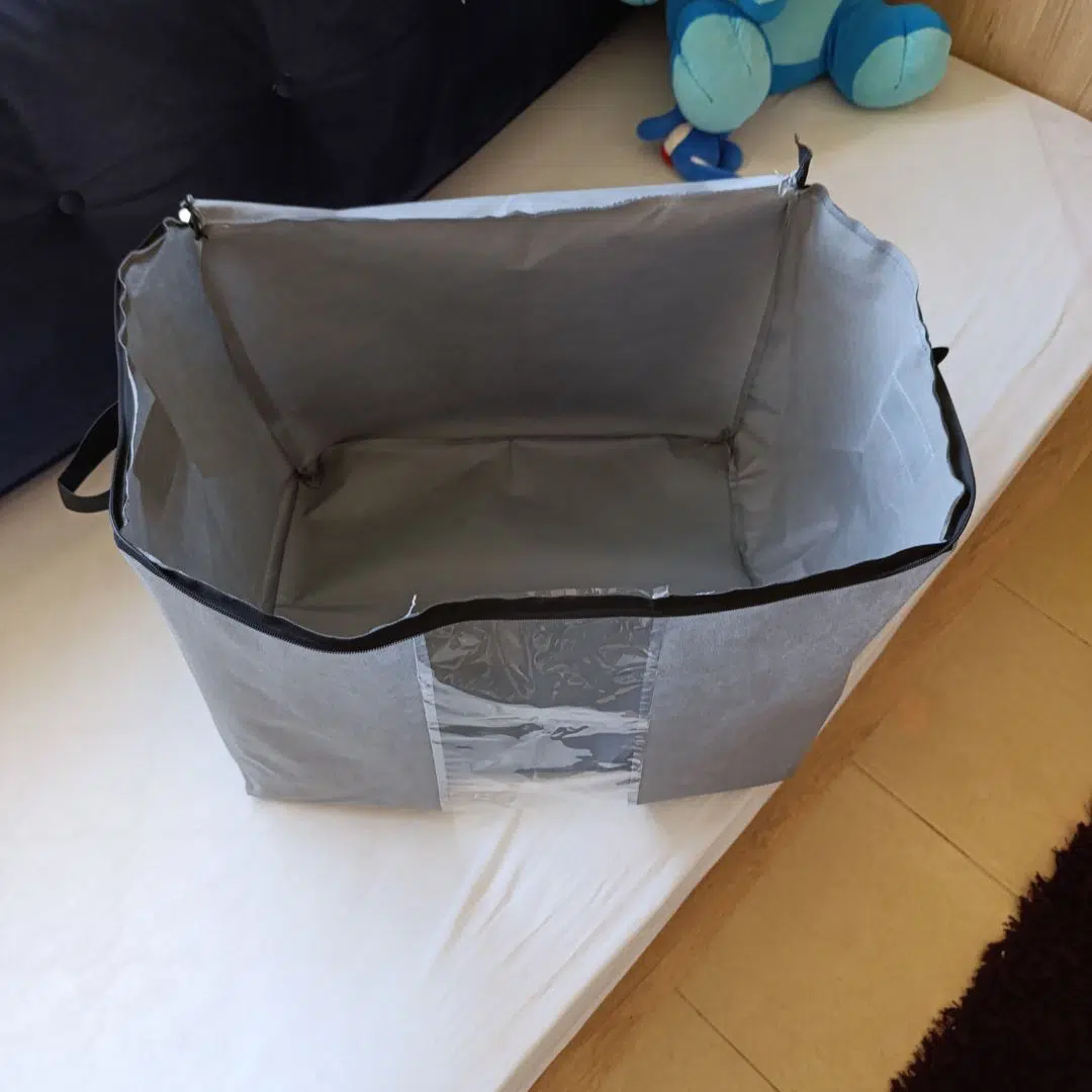 Sac de Rangement en Tissu Non Tissé, Renforcé capacite18 kg