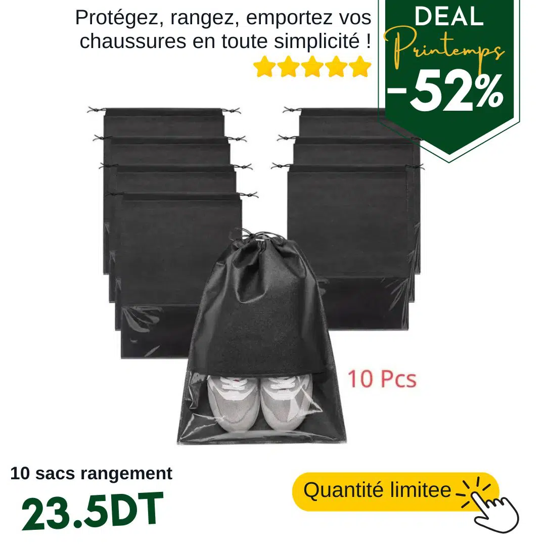 Top promo Pack 10x Shoes Bag SHUSS