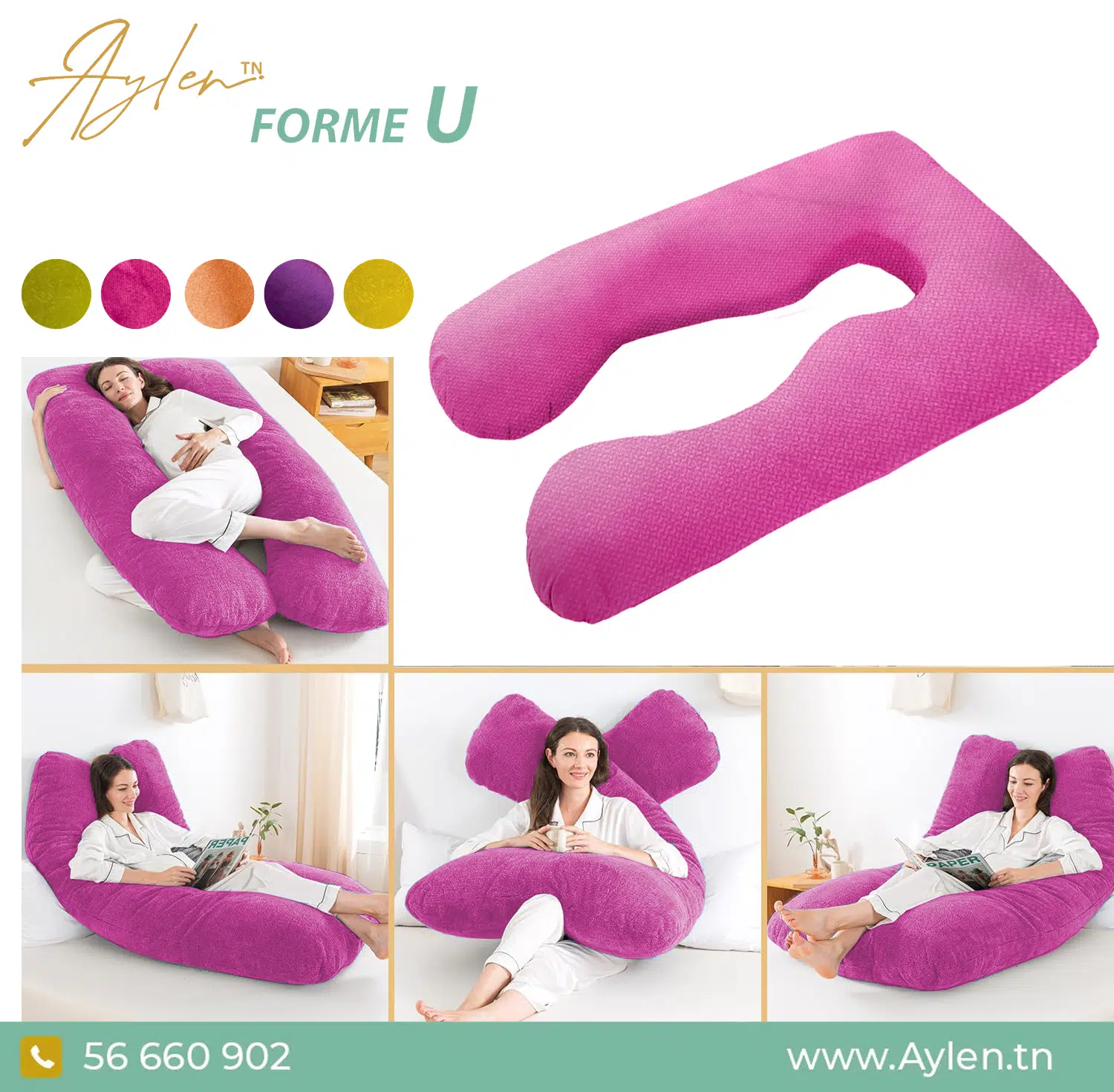 Coussin Polyvalent et multifonctions
